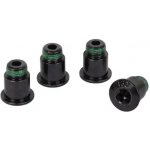 Sram kit šroubů pro převodníky 4X2 M8X4.75X8.75 STEEL 94/107 BCD BLACK Qty 4