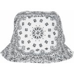 Urban Classics Bandana Print Bucket Hat bílá – Zboží Dáma