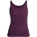 ICEBREAKER Wmns Merino 150 Siren Tank First Snow Nightshade Tempo Aop – Zboží Dáma