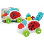 Clementoni Clemmy Baby kyblík s kostkami autíčko – Zboží Dáma