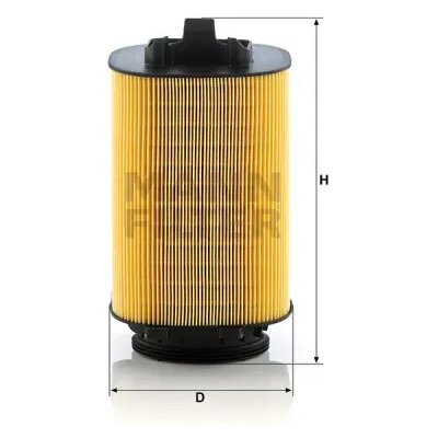 MANN FILTER Vzduchový filtr C 14 006 – Hledejceny.cz