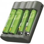GP Nabíječka baterií GP Recharge B441 + 2× AA Recharge 2100 mAh + 2× AAA Recharge 800 mAh – Sleviste.cz