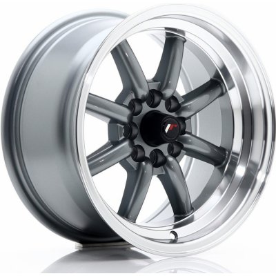 Japan Racing JR19 8x15 4x100/108 ET0 gunmetal – Hledejceny.cz