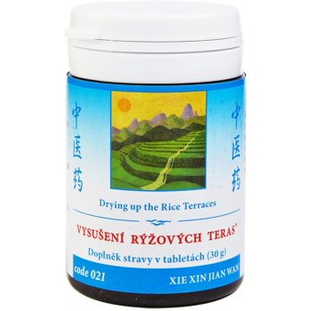 TCM Herbs Vysušení rýžových teras 100 tablet