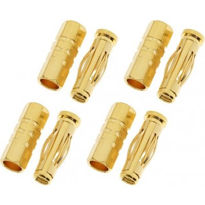 Revtec Konektor zlacený 4.0mm car 4 páry – Zboží Dáma
