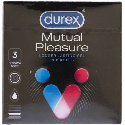 Durex Mutual Pleasure 3 ks – Zboží Dáma