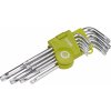 Klíč EXTOL CRAFT L - klíče TORX, sada 9 ks, T 10 - 50 66011