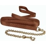 BNG Miracle Pet LLC Lonž Hamilton s řetízkem hnědá – Hledejceny.cz