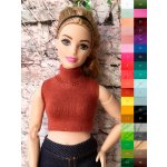 La Bastlera BQ-Metalické stříbrné legíny pro panenky "baculky" – Sleviste.cz