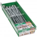 Spax Wirox Vrut do dřeva HI.FORCE, ø 6 × 160 mm, TX30, talířová hlava, 20 ks 4251010601612 – Hledejceny.cz