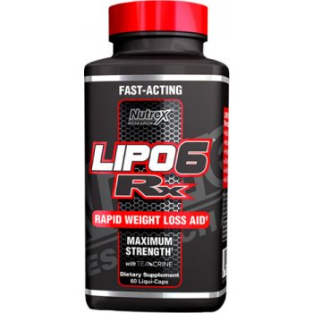 Nutrex Lipo 6 Rx 60 kapslí