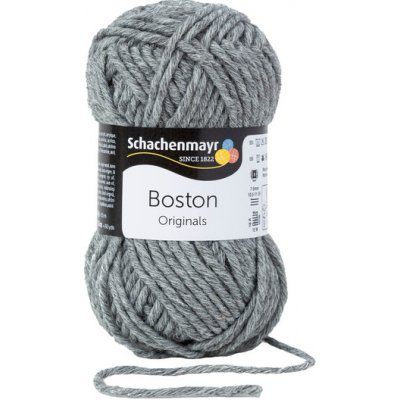 Schachenmayr Boston Originals 92 Šedý Melír – Zboží Mobilmania