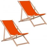 Jiubiaz Deckchair Beach Deckchair Relax Lounger Self-assembly modré bílé – Zboží Dáma