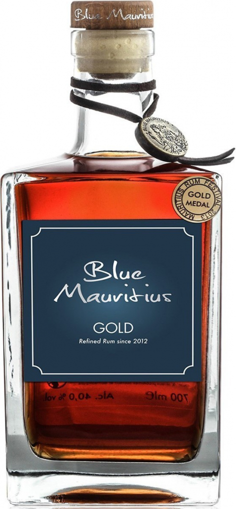 Blue Mauritius Gold 15y 40% 1 l (holá láhev)