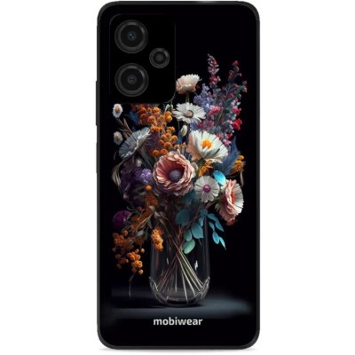 Pouzdro Mobiwear Glossy Xiaomi Redmi Note 12 5G - G012G Kytice ve sklenici – Zboží Mobilmania