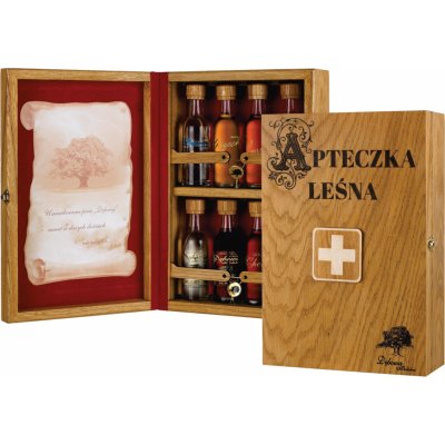 Dębowa Lesná Apotéka 8 x 37,88% 0,05 l 0,4 l (kazeta) – Hledejceny.cz