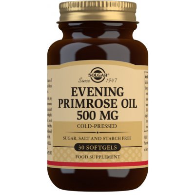 Solgar Pupálkový olej 500 mg 30 kapslí