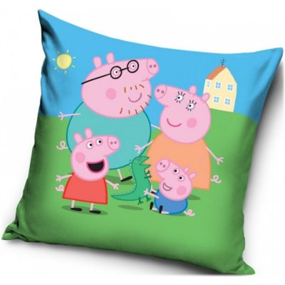 TipTrade Prasátko Peppa Peppa Pig rodinka 40 x 40 cm – Zbozi.Blesk.cz