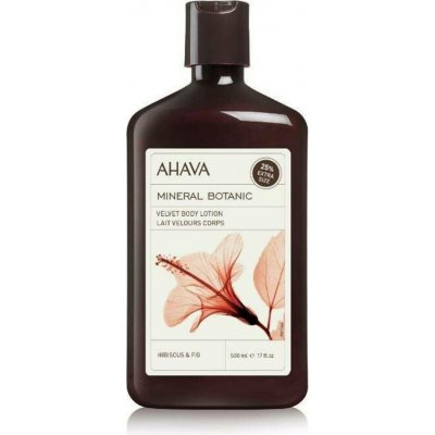 AHAVA Mineral Botanic Tělové mléko Ibišek & Fík 500ml – Hledejceny.cz