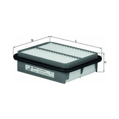 Vzduchový filtr MAHLE ORIGINAL LX 861 (LX861) – Hledejceny.cz
