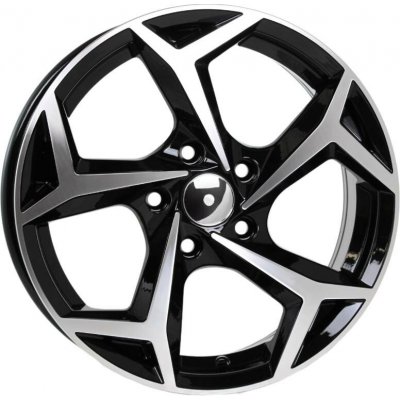 Racing Line B5340 7x17 5x100 ET41 black polished – Sleviste.cz