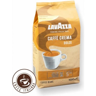 Lavazza Míchaná káva Caffe Crema Dolce 1 kg – Zboží Mobilmania