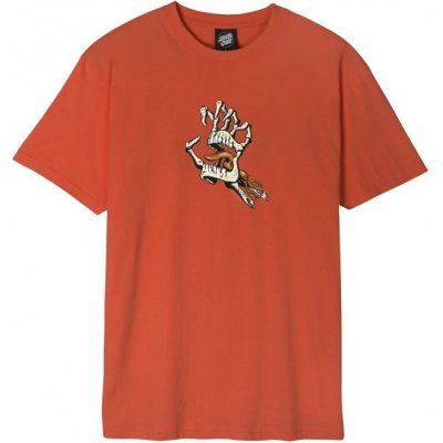 Santa Cruz Bone Hand Cruz Front T-Shirt Terracotta – Zbozi.Blesk.cz