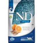 N&D Ocean Adult Cat Grain Free Herring Pumpkin & Orange 5 kg – Zboží Dáma