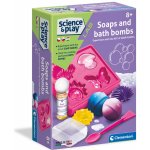CLEMENTONI Science&Play Laboratoř na výrobu mýdel a koupelových bomb – Zboží Dáma