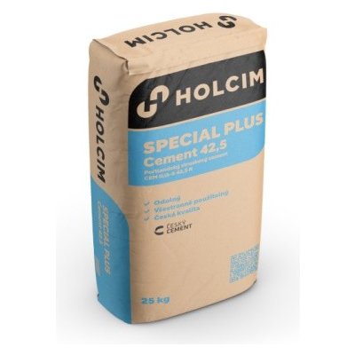 Cement portlandský HOLCIM II/A-S 42,5 R Special Plus – 25 kg – HobbyKompas.cz