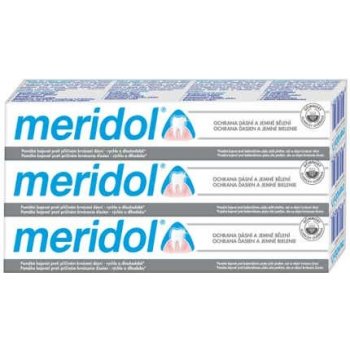 Meridol Zubní pasta whitening 3 x 75 ml