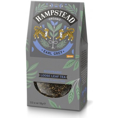 Hampstead Earl Grey černý čaj s bergamotem v dóze sypaný 100 g – Zbozi.Blesk.cz