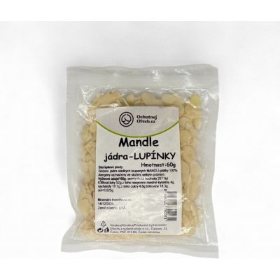 Ochutnej Ořech Mandlové LUPÍNKY 60 g – Zboží Dáma Ochutnej Ořech Mandlové LUPÍNKY 60 g – Zboží Dáma