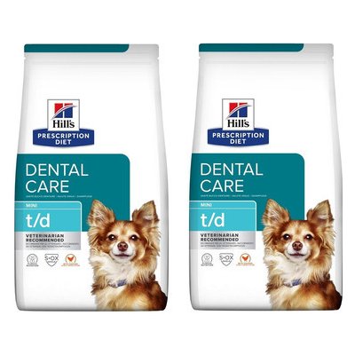 Hill’s Prescription Diet T/D Dental Care Mini 2 x 3 kg – Hledejceny.cz