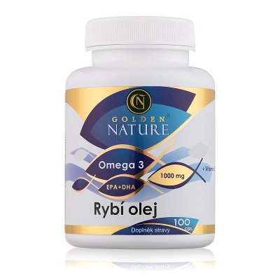 Golden Nature Rybí olej Omega 3 100 tablet – Hledejceny.cz