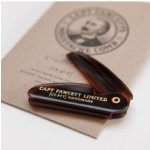 Captain Fawcett skládací hřeben na knír 11,5 cm – Zboží Dáma