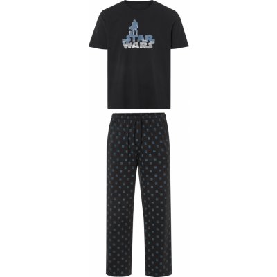 Star Wars pánské pyžamo kr.rukáv černé – Zboží Dáma