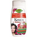 BC Bione Cosmetics Keratin + Ricinový olej regenerační bezoplachový kondicionér 260 ml