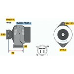 generátor BOSCH 0 986 040 910