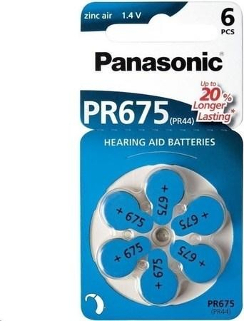 Panasonic baterie do naslouchadel 6ks PR675(44H)/6LB od 61 Kč - Heureka.cz