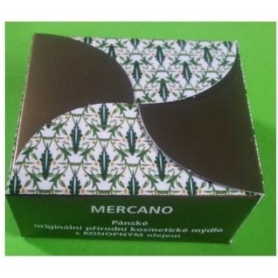 For Merco Mercano pánské toaletní mýdlo s konopným olejem 120 g