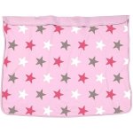 Dooky Blanket deka BABY PINK PINK STARS – Zboží Mobilmania