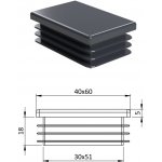 Krytka plastová 40 x 60 mm – Sleviste.cz