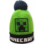 dětská zimní čepice s bambulí Minecraft Creeper – Hledejceny.cz