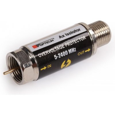OPTICUM AX Isolator 5-2400MHz přepěťová ochrana. – Sleviste.cz