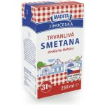 Madeta Jihočeská smetana trvanlivá 31% 250 ml – Hledejceny.cz