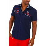 Carisma košile pánská krátký rukáv slim fit 9002 bílá – Zboží Dáma