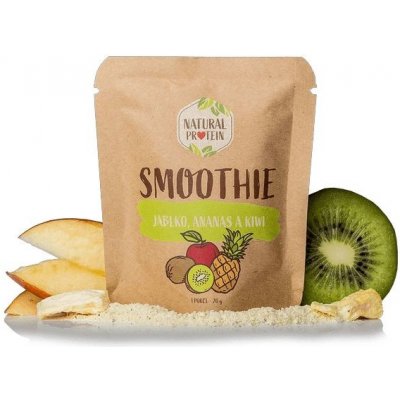 Naturalprotein Smoothie ananas kiwi jablko 20 g – Hledejceny.cz