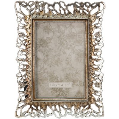 Stříbrný fotorámeček Merel s filigránovým motivem – 10x15 cm – Zboží Mobilmania