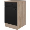 Kuchyňská dolní skříňka Flex-Well Kuchyňská skříňka Capri spodní, zásuvky + dvířka, 50 x 85 x 57,1 cm